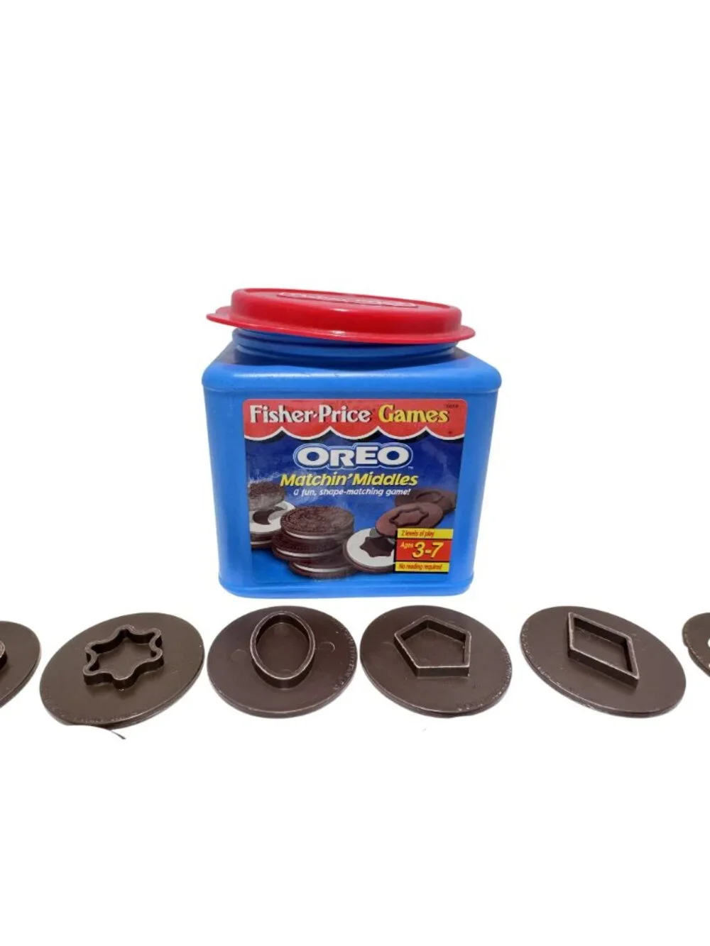 Fisher Price Oreo Matchin' Middles A Fun Shape Matching Game Complete FS